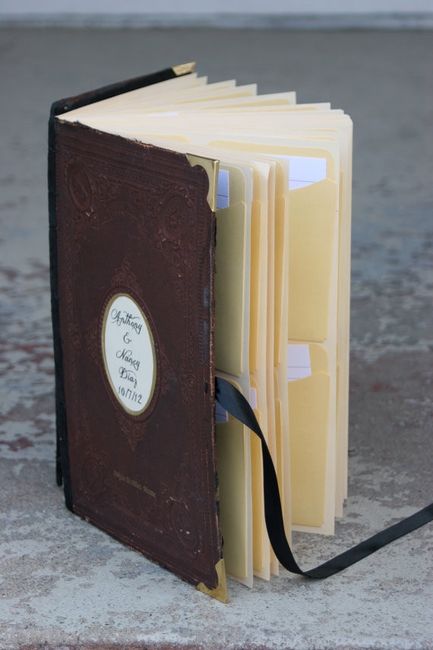 Unique Guest Book!  I'm in LOOOOVE with this!  What are you doing?