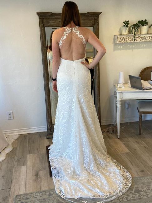 Adding more structure to a sheath gown? 2