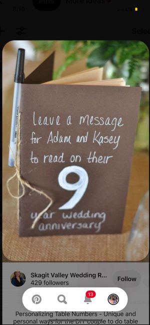 Table number choices. Help me decide! 1