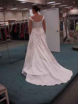 Show us the dress you said "yes" to! **pics**