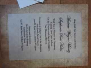 My DIY Invitations - Sent out Today!