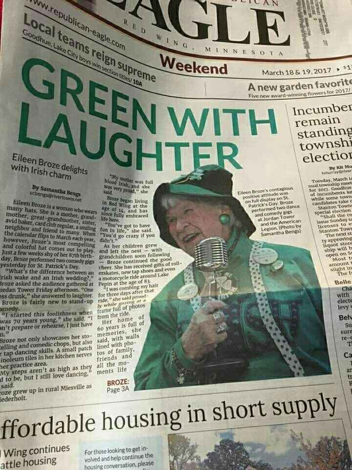 NWR: St Patrick's tradition