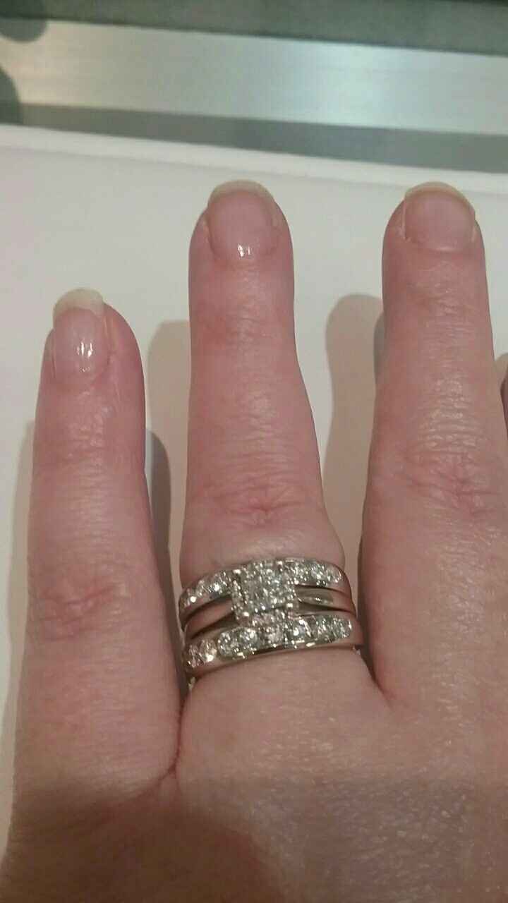 Halo rings without matching wedding band