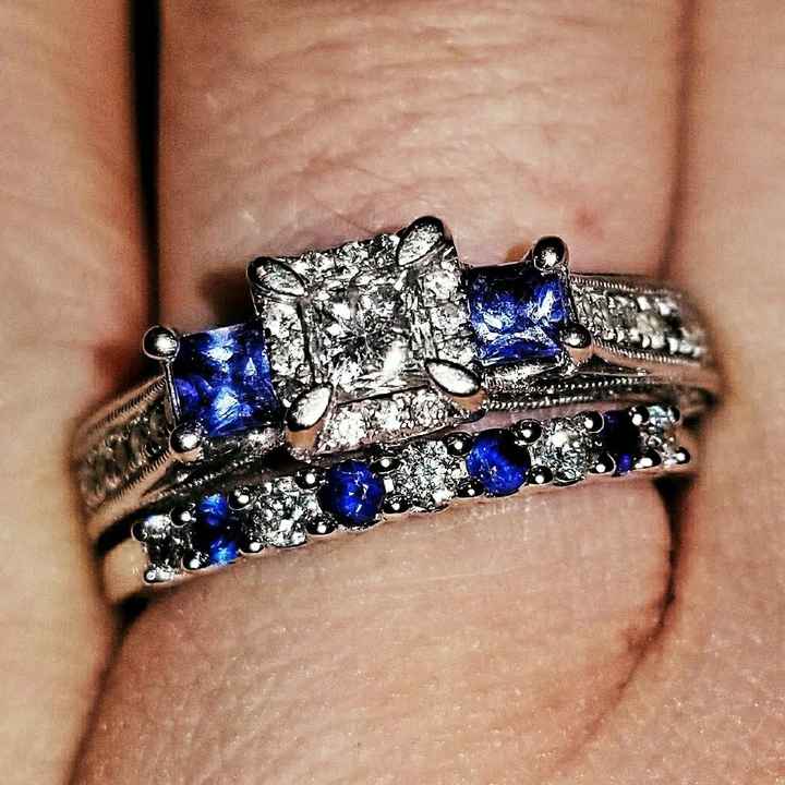 Show me your unique engagement rings! - 1
