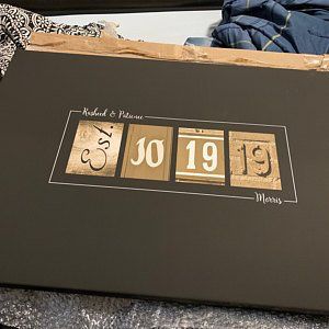Show me your unique guest book ideas! - 1