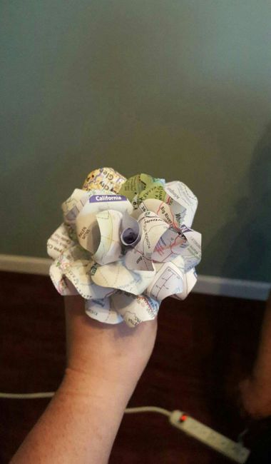 Paper bouquet