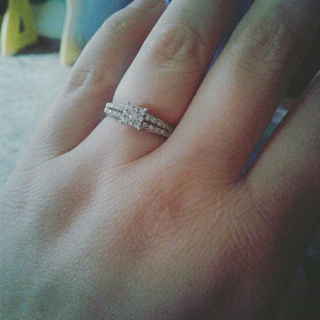 Engagement/wedding rings