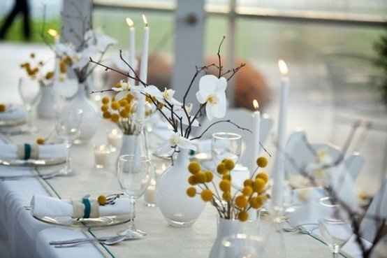ideas for centerpieces without flowers