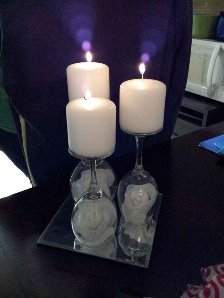 Opinion on my Dollar Tree/DIY centerpiece :)