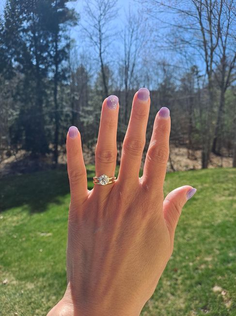 Show me your "plain" wedding bands! 💍 3
