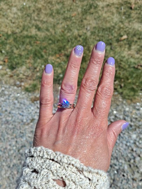 Show me your "plain" wedding bands! 💍 4
