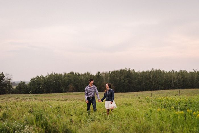 This will be our evening campfire spot, overlooking the pasture