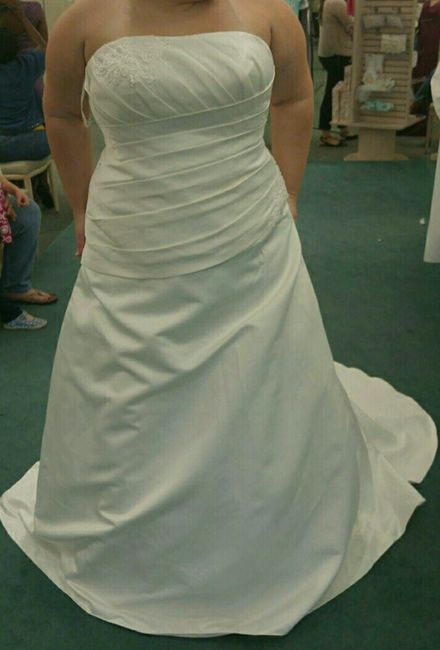 Let's see your wedding dresses.