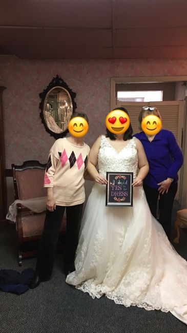 My aunt came with us too. Was so happy she was there.