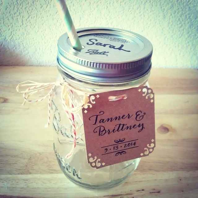 DIY Mason Jar Cup's - Complete (Pic Included)