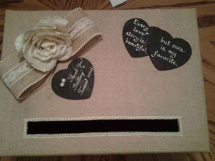 DIY Cardbox Complete! (with pics)