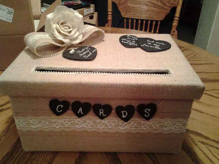 DIY Cardbox Complete! (with pics)