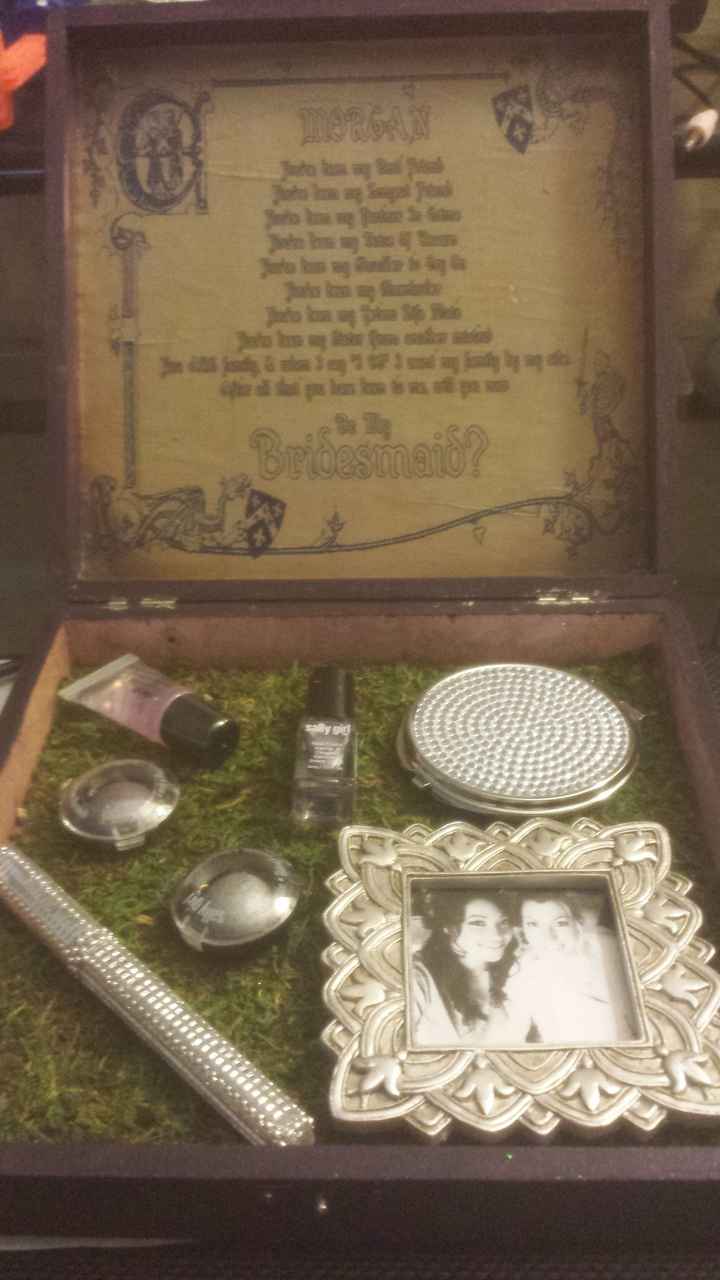 Will you be my bridesmaid DIY Boxes