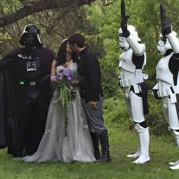 So this happen at my wedding