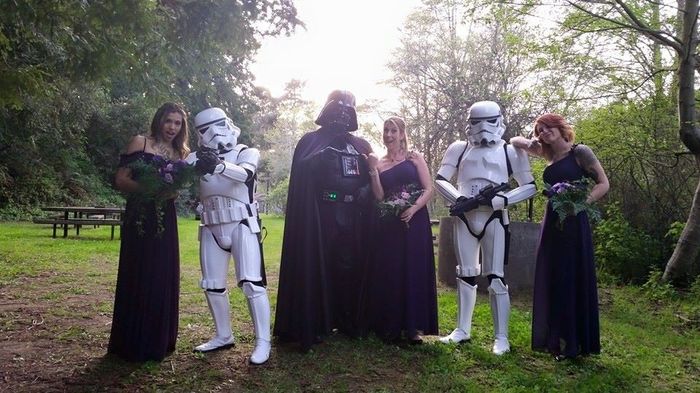 So this happen at my wedding