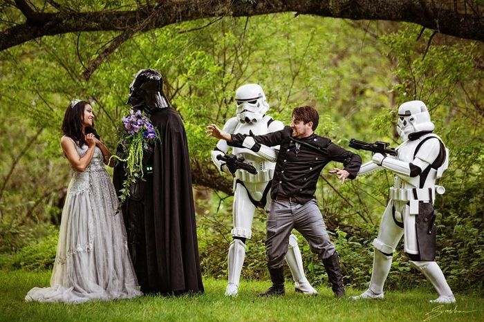 So this happen at my wedding