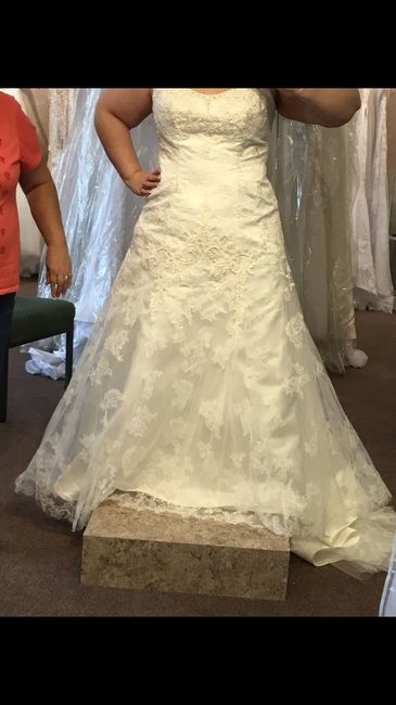 I said YES to the dress!!!  :)