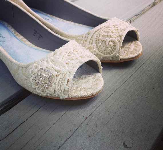 Flats for wedding day