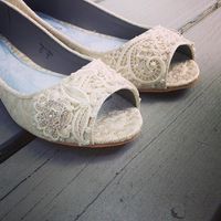 Flats for wedding day