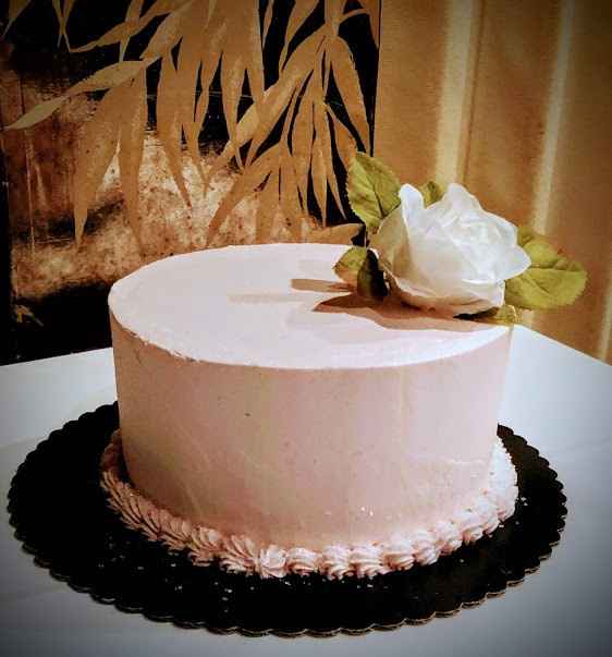 Our gift was the cake!