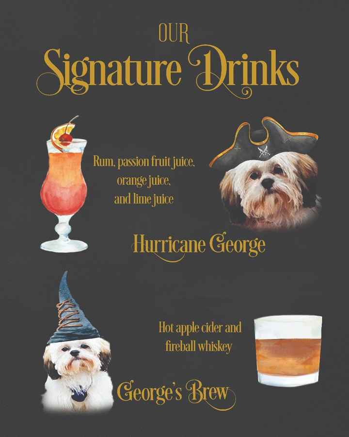 Signature Drink Poster!