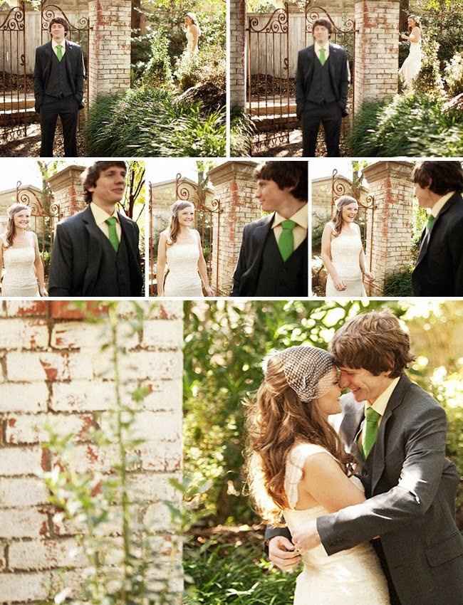 faking the "first look" pictures