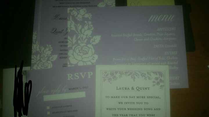 Show me your invitations!