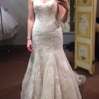 Let me see what you're wearing on your wedding day