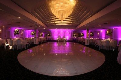 Slightly obsessed with lighting at the reception!