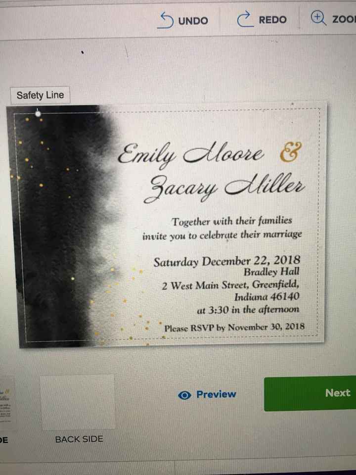 Opinions on Invitation - 1