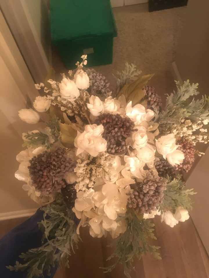Has anyone diy bouquet? If so post pictures :) - 1