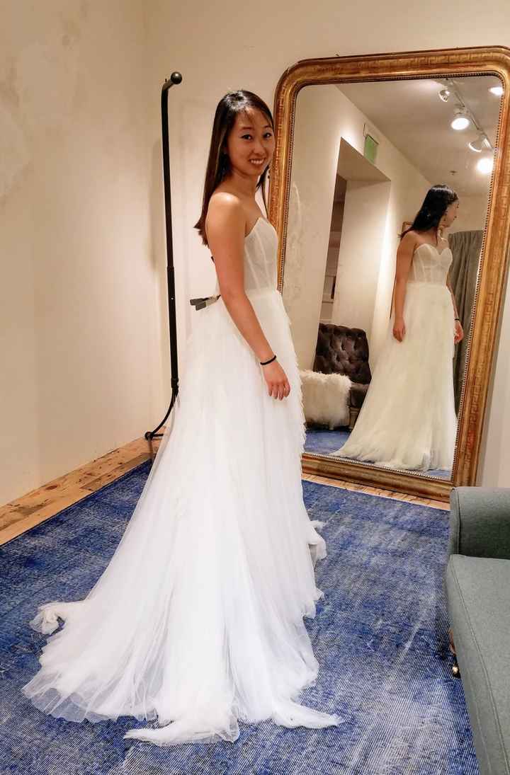 Mermaid/trumpet wedding gowns! - 2