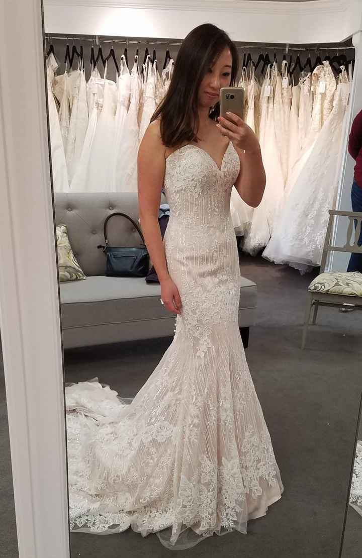 Mermaid/trumpet wedding gowns! - 3