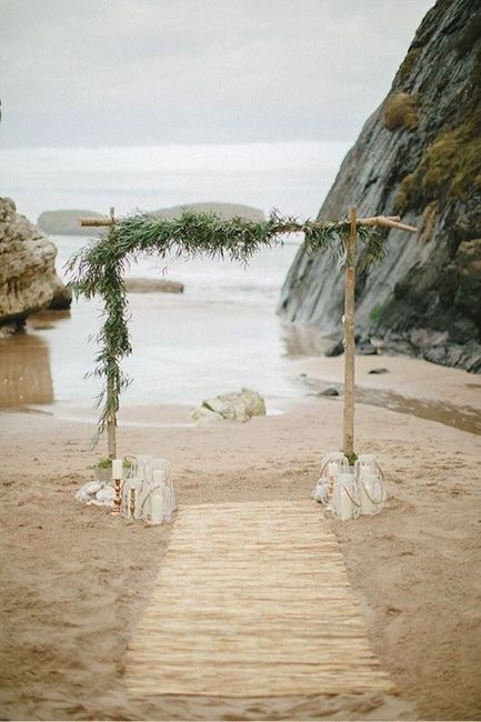 Outdoor/lake front altar ideas