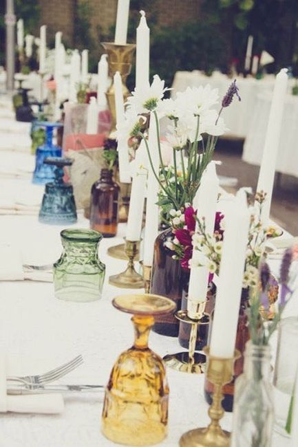 Anyone doing a rustic style? I need ideas for centerpieces please!