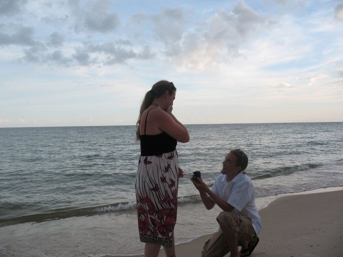 How did he propose?
