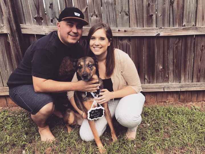 Did you include your kid(s) in your engagement pictures? - 1