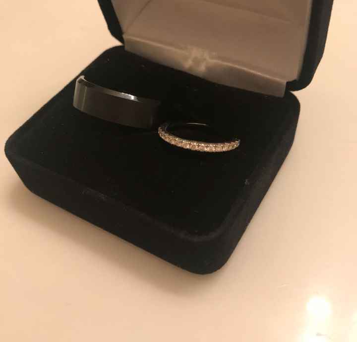 i got my wedding band! - 1