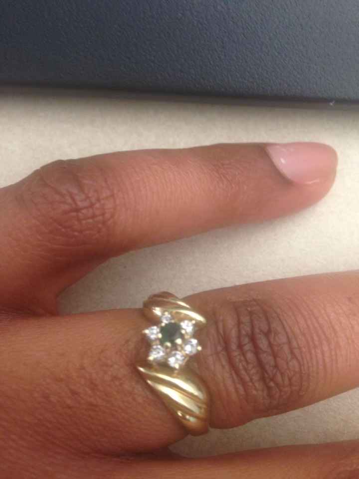 I can't find a wedding band to match my engagement ring!