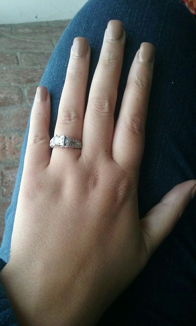 Pics of me and my ring since I can't update my avatar