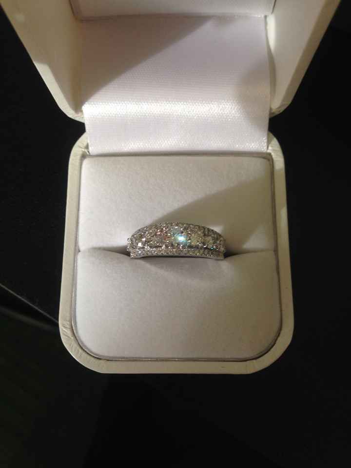 Show me your shoes and wedding band!!!!!!! I WANT TO SEE!!!!! =)