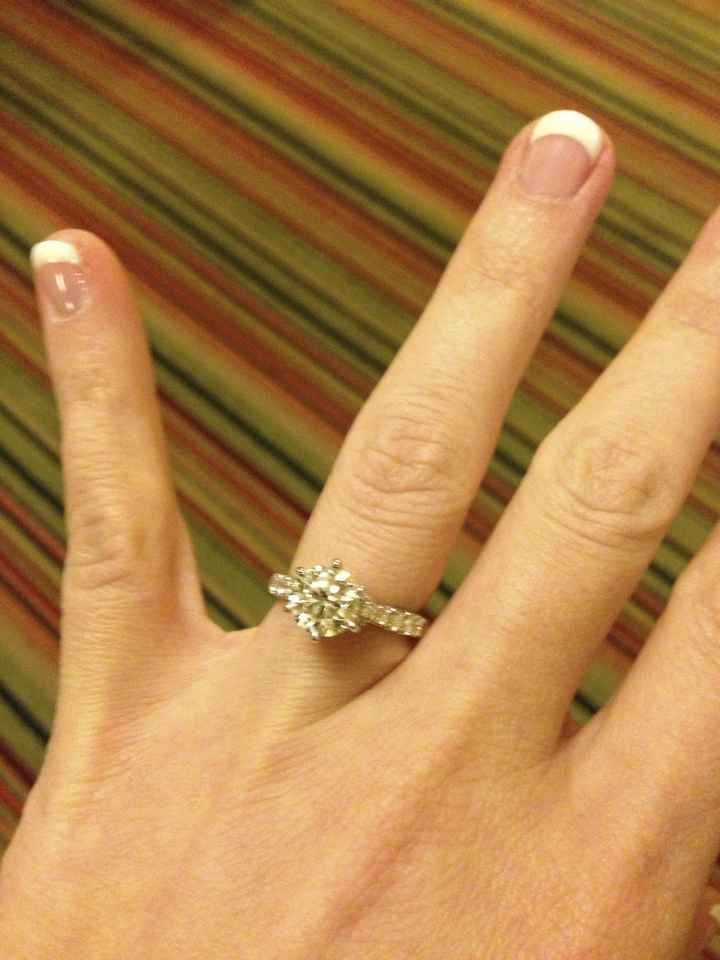 Ladies- Let me see your engagement ring! :-)