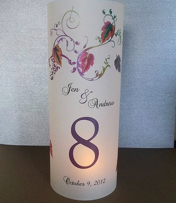 fall wedding inspiration...luminaries!