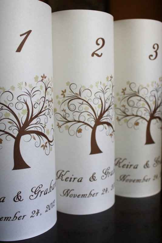 fall wedding inspiration...luminaries!