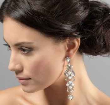 help me choose my wedding earrings PIC HEAVY